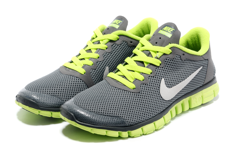 Nike Free 3.0 hommes gris vert nouvelles chaussures hommes (4)
